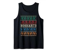 Weihnachten Harry Potter Christmas Fair Isle Houses Tank Top