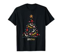 Weihnachten Harry Potter Icon Christmas Tree T-Shirt