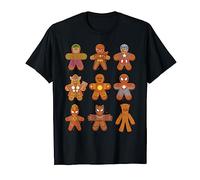 Weihnachten Marvel Universe Christmas Gingerbread Avengers T-Shirt