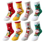 Weihnachten Socke Weihnachtssocken Damen Herren Anime Muster Socken,Geschenk Weihnachtssocken,Christmas Socks,Happy Socks Weihnachten, Urlaubssocken Warme Wintersocken Baumwollsocken