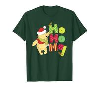 Weihnachten Winnie The Pooh Ho Ho Ho Scarf T-Shirt, Herren, Waldgrün, XXL
