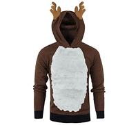 Weihnachts Hoodie Herren Weihnachtspullover Herren Damen Weihnachtskleidung Herren Christmas Sweater Weihnachtspullover Led Hässliche Weihnachtspullover 3D