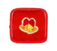 Weihnachts-Make-up-Tasche, mit sicherem Reißverschluss, 1 Stück, Reise-Kulturbeutel, Kosmetik-Organizer, leichtes Design, für Frauen, Fitnessstudio, Geschäftsreisen und Hotel