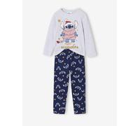 Weihnachts-Schlafanzug Mädchen Disney LILO & STITCH blau Gr. 128