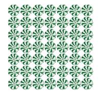 Weihnachtsknöpfe für die 50 Stück, rund, 4 Löcher, Knöpfe aus Kunstharz, Weihnachtsstock, handgefertigt, für Frauen zu Hause, für Reparaturen und Bastelprojekte