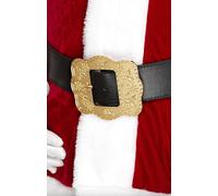Weihnachtsmann Gürtel Mit Schnalle | OS - Schwarz | Wir machen Party.de |