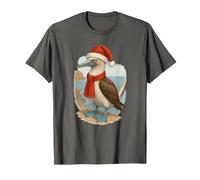 Weihnachtsmütze mit blauen Füßen, Booby Marine-Vogel T-Shirt