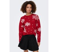 Only - ONLXMAS ROLFA LS ONECK SNOWFLAKES KNT - Gr. - L