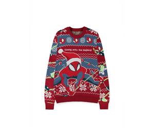 Weihnachtspullover Spiderman - Swing into the Holidays (größe S)