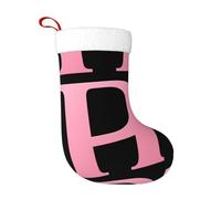 Weihnachtsschmuck Socken YYHWHJDE Rose Rosa Buchstaben Druck Heimdekoration Weich und Bequem für Büro Weihnachtsbaum Kamin