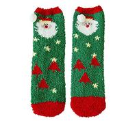 Weihnachtssocken Herren Kuschelig Warme Dicke Thermosocken Wintersocken Winter Fleece Gefütterte Kuschelsocken Mit Weihnachten Motiv Lustig Weiche Socken Flauschige Stoppersocken Hausschuhsocken