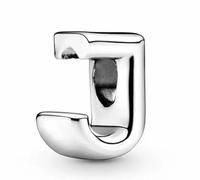 WEIMU Buchstaben Charms Silber Charms Anhänger Silber 925 für Armbänder, Stopper charm anhänger,beads charms,kompatibel mit europäischen Armbändern und Halskette für Frauen