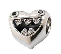 WEIMU Charm Silber S925, Armband Halskette Valentinstag Muttertag, für Europäische Armbänder Halskette (niedlich)