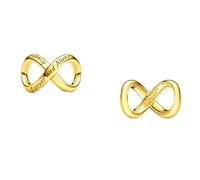 WEIMU Charms Gold Stopper 925 Sterling Silber für Armband Stopper Charms für Bead Charm Armband Anhänger Spacer (infinity)