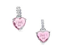 WEIMU Charms Silber Charms Anhänger S925 für Armbänder, Stopper charm anhänger,beads charms,kompatibel mit europäischen Armbändern und Halskette für Frauen