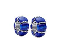 WEIMU Charms Stopper 925 Sterling Silber für Armband Stopper Charms für Bead Charm Armband Anhänger Spacer