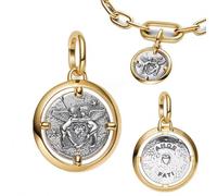 WEIMU Golden Charms 925 Sterling Silber Charm für Armband & Halskette, Schmuck Geschenke für Damen (Amor)