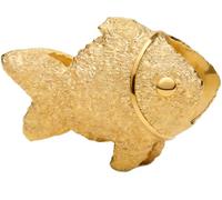 WEIMU Golden Charms 925 Sterling Silber Charm für Armband & Halskette, Schmuck Geschenke für Damen (Fisch)