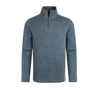 Weird Fish - "Stowe" Fleece-Oberteil für Herren, mit kurzem Reißverschluss, Jerseyware (Blau) 2XL