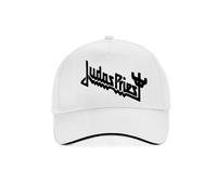 (WEISS) Judas Priest Cap Screaming for Vengeance UK Heavy Metal Band Baseball Caps Hohe Qualität