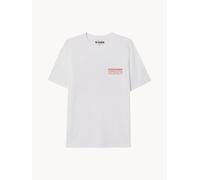 Weiß Unisex-T-Shirt Less Upsetti XL