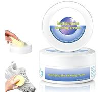 Weisse Schuhe Reinigungs Creme, Multifunktionale Schuhe Reinigungscreme, Sneaker Reiniger Fleckentfernungscreme, Weisse Schuhe Reinigungs Creme, White Shoe Cleaning Cream, 260g