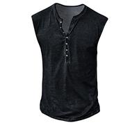 Weiße Tshirts Herren Hemd Herren Langarm Regular Fit Grüne Poloshirts Einfarbiges Knopfleiste Henley Shirt Ärmellos Slim Fit Muskelshirts Stretch Gym Tank Top Tactical Shirts Longshirt Herren L