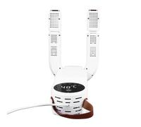 Weißer zusammenklappbarer Schuh-Trockner 220V Elektrischer Geruchsentferner mit Touchscreen