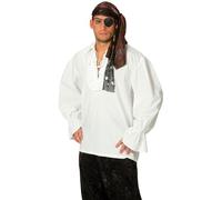 Weißes Piraten Hemd | 60 - Weiß | Wir machen Party.de |