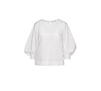 Weißes Top mit Läuferärmeln M