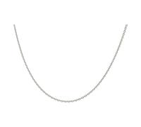 Weißgold Kette für Anhänger 333 JL48-05-0061 Anker diamantiert massiv 1.0 mm