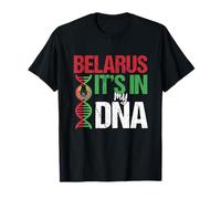 Weissrussland Weißrussland Blut DNA Minsk Belarus Geschenk T-Shirt