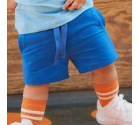 Weite Baby Jersey Shorts uni blau 98