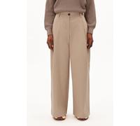 WEITE CHINO-TWILLHOSE | Bio-Baumwoll-Mix - braun (L)