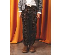 Weite Cordhose Mädchen, Baggy-Look schokolade Gr. 98/104 von vertbaudet