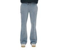 Weite Damenvelour-Jogginghose Superdry Blau M