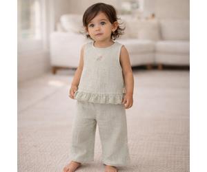 Weite Hose Fairy Mint | Little Dutch - 98