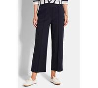 Weite Hose VERA aus Viskose-Jersey blau 48 7/8-Länge