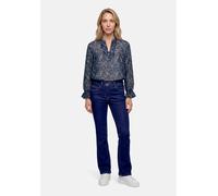 Weite Jeans BETTY BARCLAY "Damen mit aufgesetzten Taschen", Damen, Gr. 36, Normalgrößen, blau (dunkelblau), Obermaterial: 92% Baumwolle, 6% Elastomultiester, 2% Elasthan, skinny fit, Jeans (14483914-3