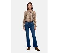 Weite Jeans BETTY BARCLAY "Damen mit aufgesetzten Taschen", Damen, Gr. 36, Normalgrößen, blau, Obermaterial: 92% Baumwolle, 6% Elastomultiester, 2% Elasthan, skinny fit, Jeans (41921921-36) blau