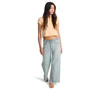Weite Jeans BILLABONG "Be Free", Damen, Gr. 29L, surf spray, Obermaterial: 98% Baumwolle, 2% Elasthan., Jeans (43188735-29) surf spray