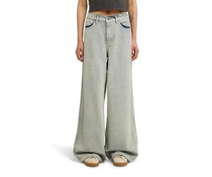 Weite Jeans ELEMENT "365 Wide", Damen, Gr. 28M, ash bleach wash, Obermaterial: 75% Baumwolle, 25% Baumwolle., Jeans (93875142-28) ash bleach wash