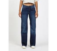 Weite Jeans GANG "94AMELIE WIDE", Damen, Gr. 32, N-Gr, blau (simply dunkelblau), Denim/Jeans, Obermaterial: 93% Baumwolle, 5% Elastomultiester, 2% Elasthan, weit lang, Jeans, Long = 4 cm länger (44329