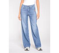 Weite Jeans GANG "GANG Jeans Wide Fit 94AMELIE WIDE", Damen, Gr. 28, Normalgrößen, blau, 98% Baumwolle, 2% Elasthan, Jeans (74896728-28) blau