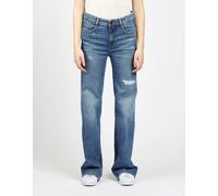 Weite Jeans GANG "GANG Jeans Wide Fit 94AMELIE WIDE", Damen, Gr. 32, Einheitsgröße, blau, Denim/Jeans, 99% Baumwolle, 1% Elasthan, Jeans (20803852-32) blau