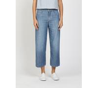 Weite Jeans GANG "GANG Jeans Wide Fit 94CAROL CULOTTE", Damen, Gr. 25, denim hellblau, Denim/Jeans, 100% Baumwolle, Jeans (28307864-25) denim hellblau