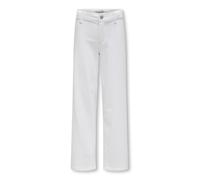 KIDS ONLY Damen Kogsylvie Clean Wide Leg White PIM Noos, Weiß, 128 EU