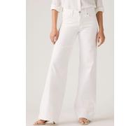 318 Shaping Wide Leg Soft Clean White