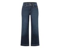 Weite Jeans MAC "DREAM culotte", Damen, Gr. 40, N-Gr, blau (blau night wash), Denim/Jeans, Obermaterial: 75% Baumwolle, 12% Modal, 9% Polyester, 4% Elasthan, unifarben, regular fit 7/8-Länge, Jeans We