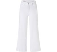 Weite Jeans MAC "DREAM WIDE", Damen, Gr. 46, N-Gr, weiß denim, Web, Obermaterial: 75% Baumwolle, 12% Modal, 9% Polyester, 4% Elasthan, Jeans (97481014-46) weiß denim